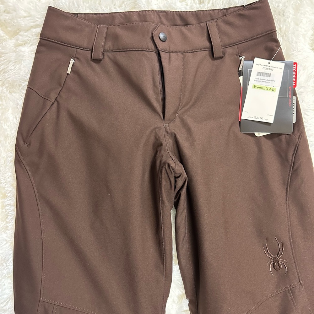 Nwt size 4 Spyder active sports with circuit pants
